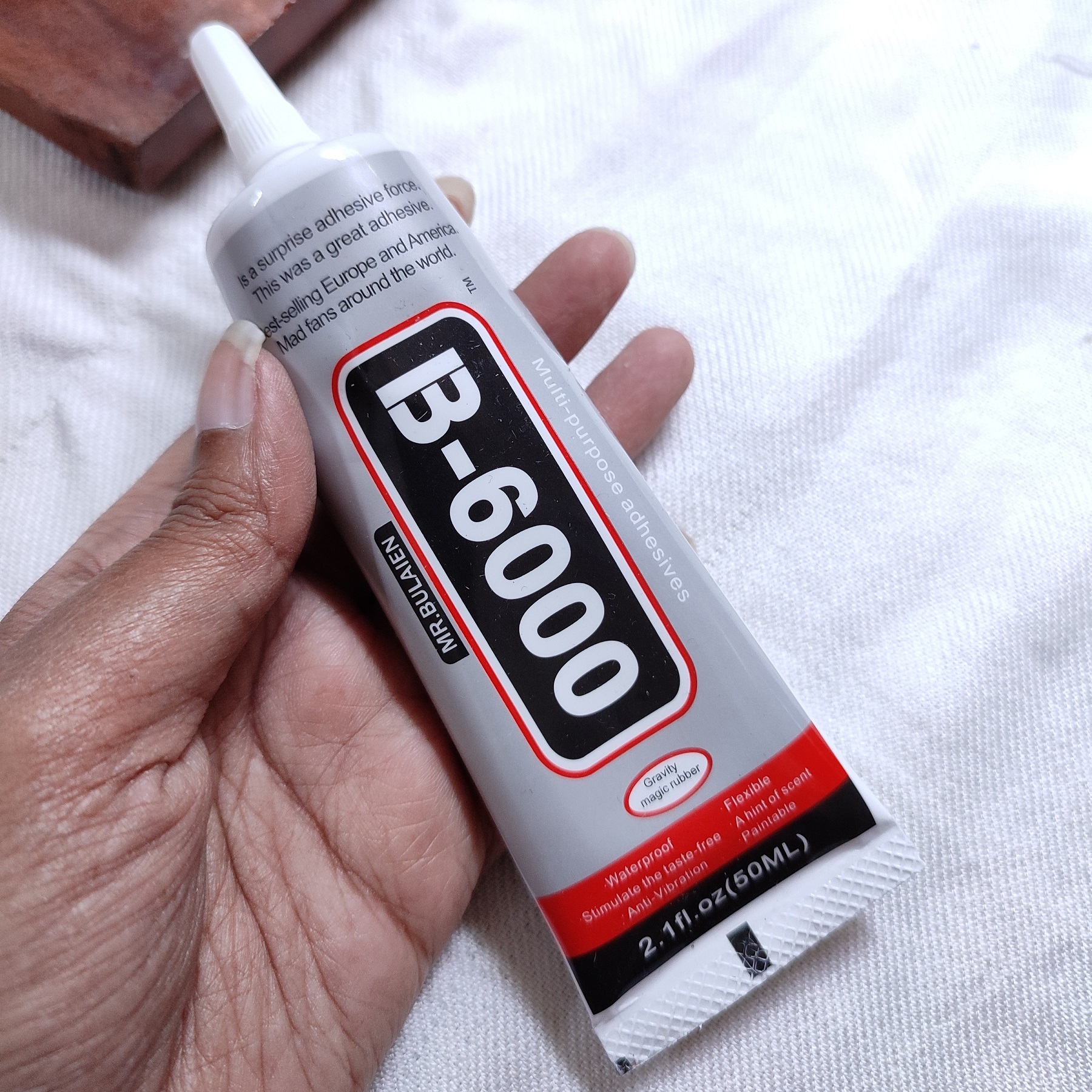 B-6000 Glue for crafting. 