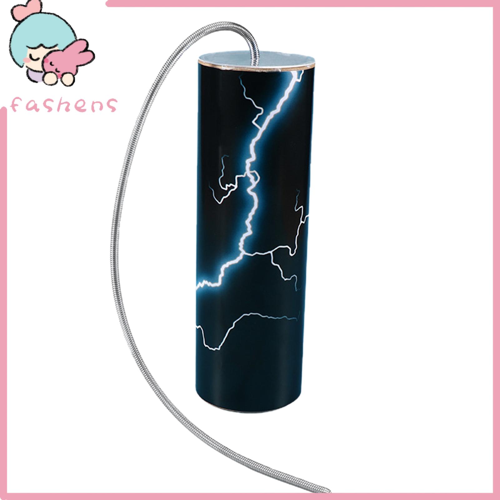 Educational Thunder Toy Kids Thunder Tube Toy Educational Percussion Instrument for Science Students Nature Noise Maker with Simulated Thunder Sound Spring Drum Shaker Stick Set Thunder Stick Toy