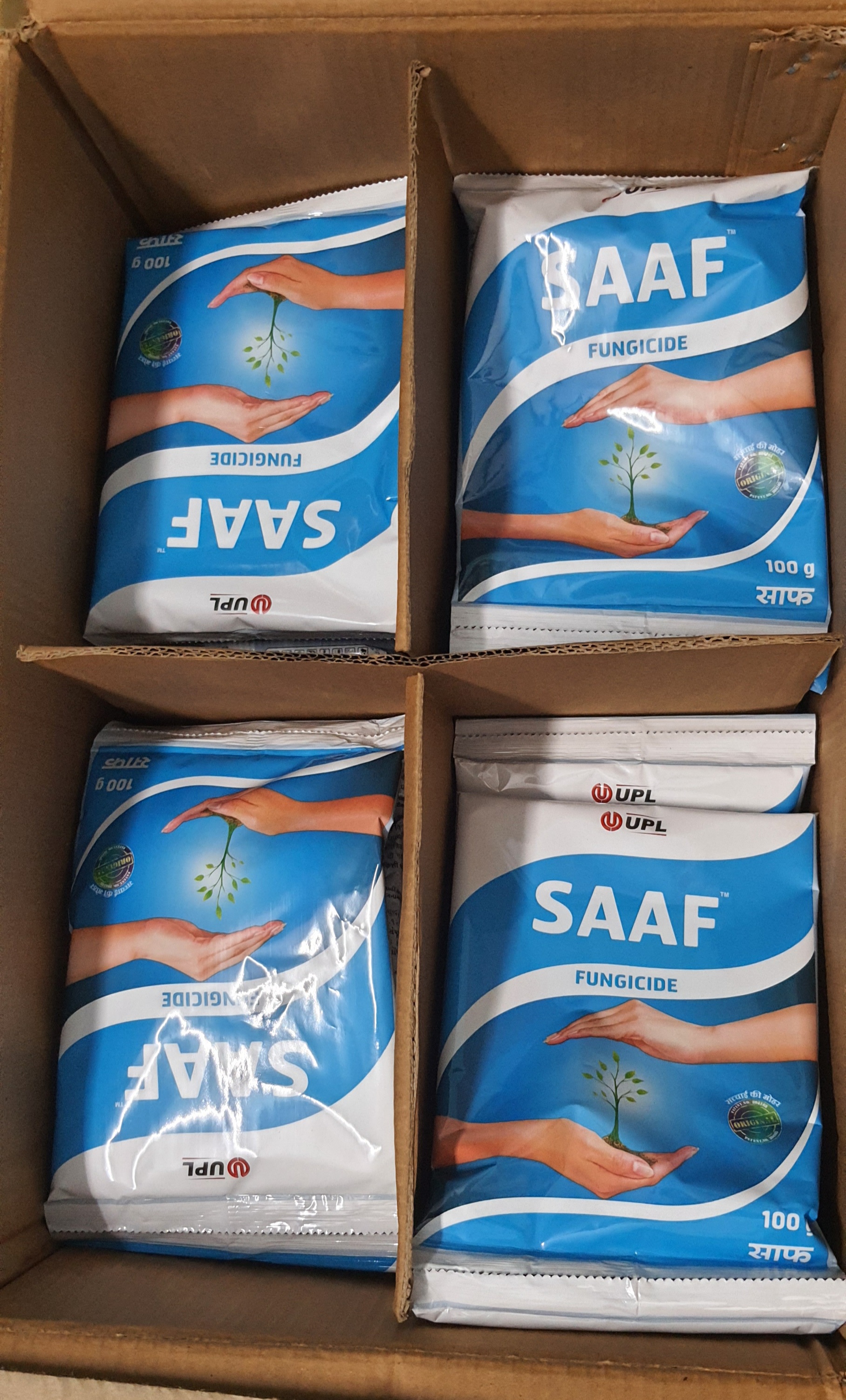 SAAF Fungicide 100gm. Intact Packet From India. 