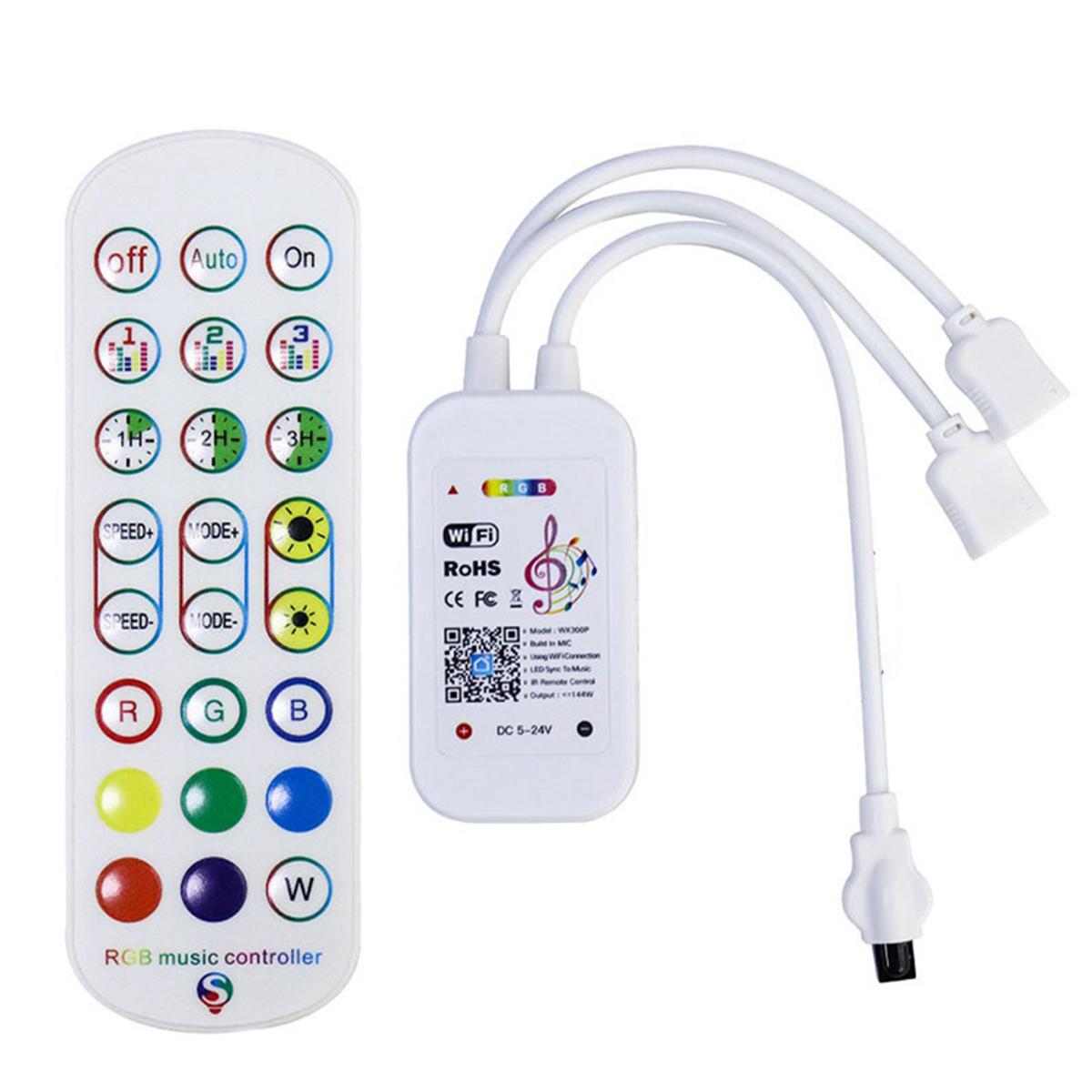 Tuya WiFi RGB Controller for LED Strip Light 3528 2835 5050 RGB