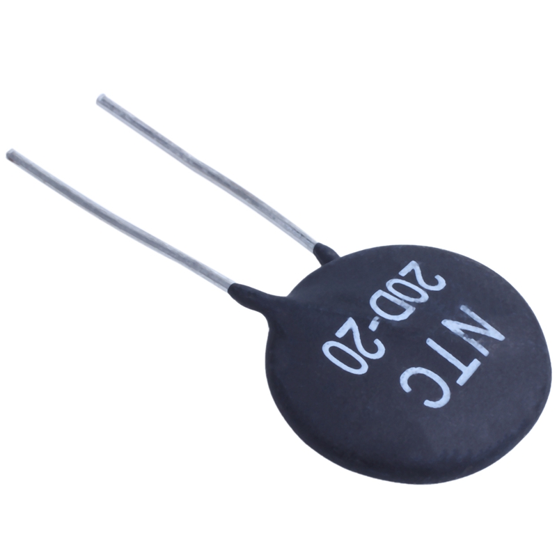 10X 20D-20 NTC Thermistor for Limiting of Inrush Current of Power Supply Ballast CFL,Black