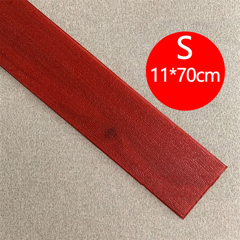3D Wood Grain Self Adhesive Foam Line Skirting Wall Edge Strip Waterproof Baseboard Corner Waist Line Sticker Wall Stickers Trim. 