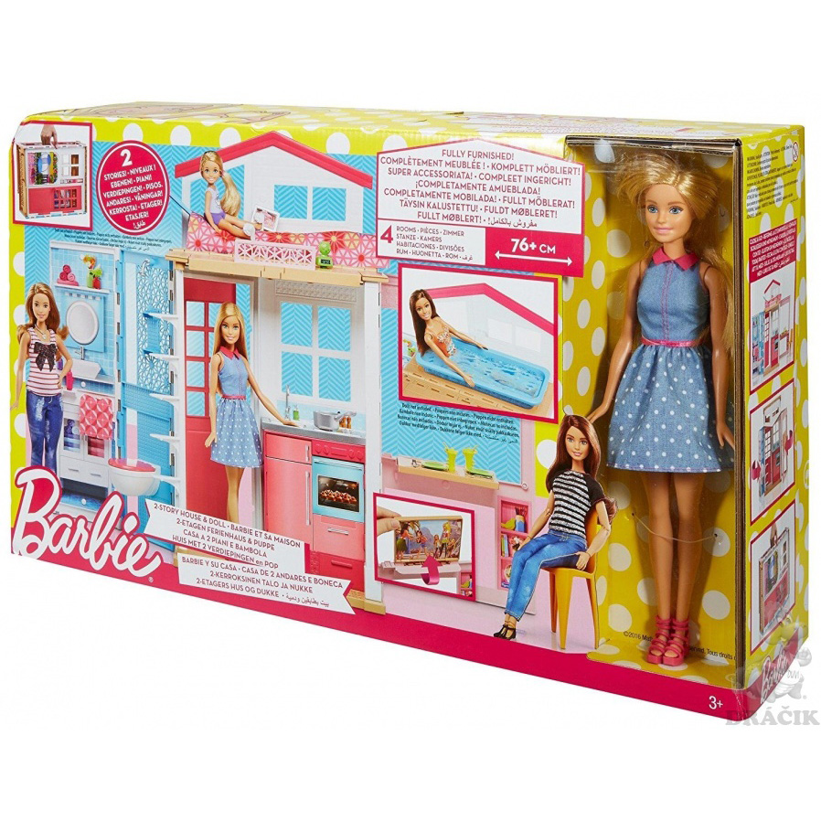 fully furnished house barbie
