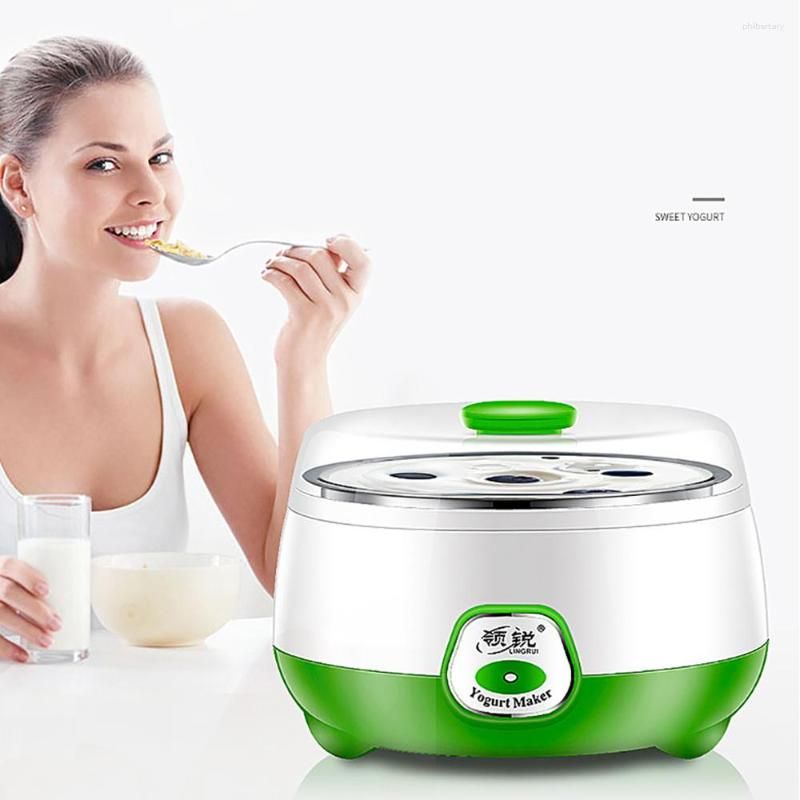 15 Watt (ABS + PP) Material Automatic Yogurt (Doi) Maker with 8-15 Hours Preparation Time - 1Litter