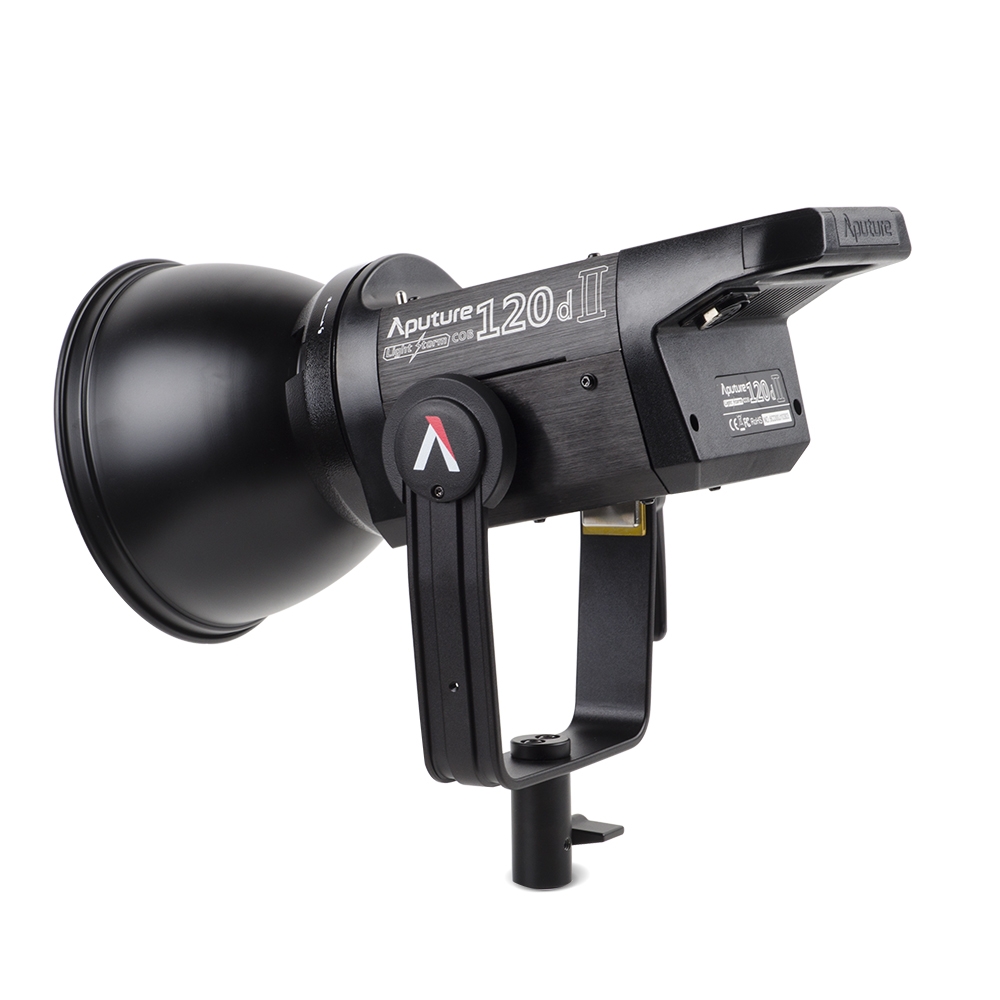 New- Aputure LS C120D II High Color Restoration CRI 96 Light Storm Natural White Light 5500K COB LED Studio Video Light with 2.4GHz Wireless Remote & Control Box (Black). 