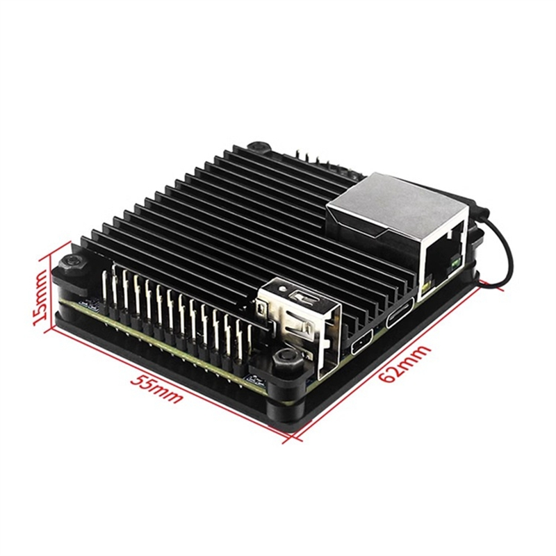 For Orange Pi Zero 3 Aluminum Case Passive Cooling Shell Heatsink for OPI Zero 3 1 2 4GB Board Parts. 