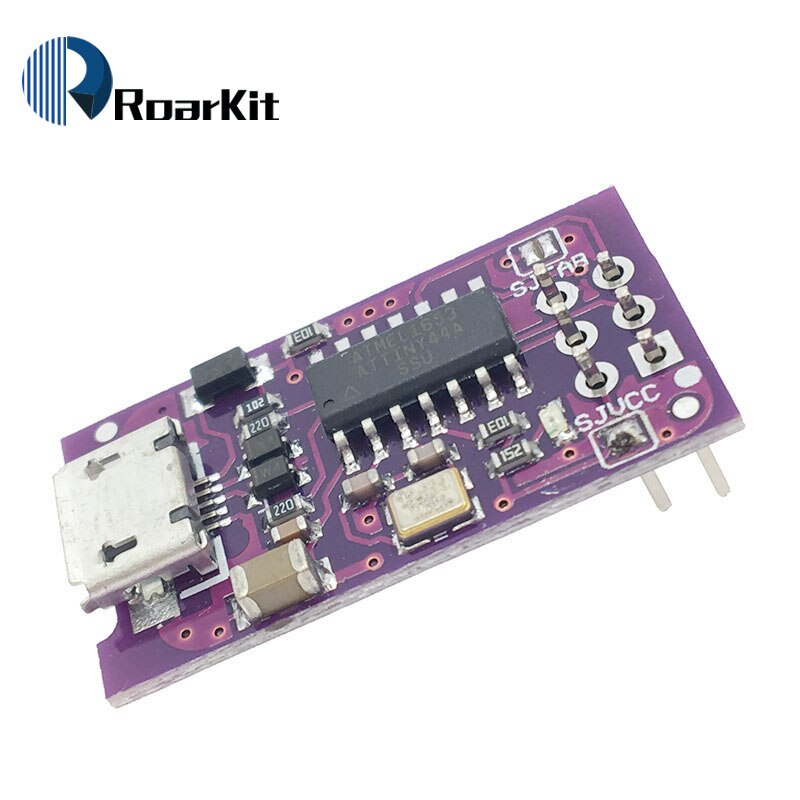 【Mary DAI Store】5V Micro USB Tiny AVR ISP ATtiny44 ATTiny85 USBTinyISP Programmer Module For Arduino IDE Bootloader. 