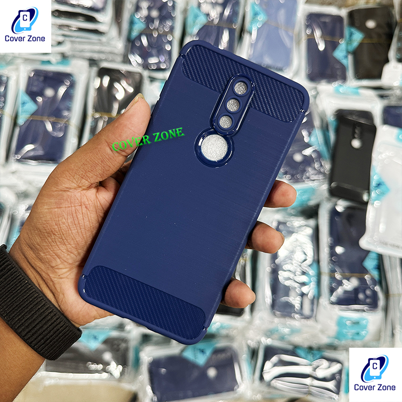 CADORABO - Custodia Compatibile Con Nokia 5.1 Plus / Nokia X5 In Candy Rosa - Coperchio Protettivo In Silicone Tpu Flessibile
