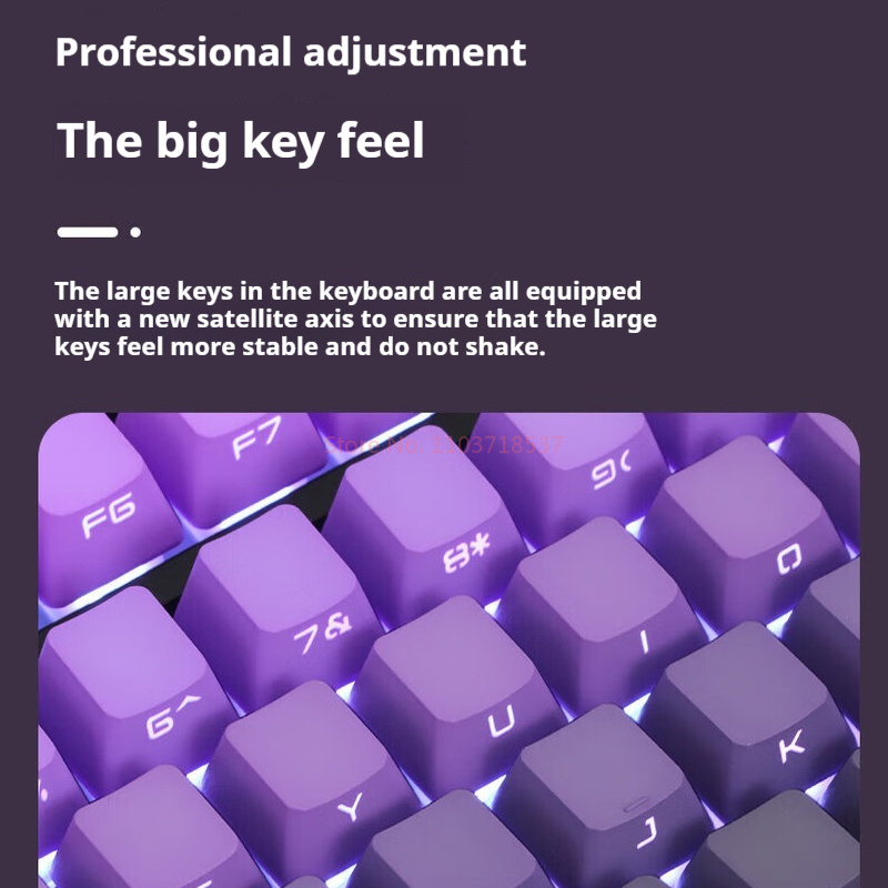 Zuohe ZH870 Mechanical Keyboard Bluetooth Wireless RGB PBT Keycap Hot Swap 3 mode office Customized Gaming Keyboards laptop Gift. 
