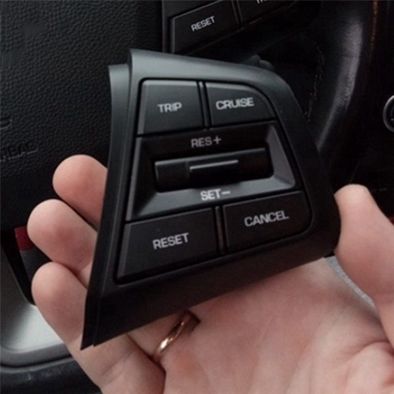 1Pair Car Steering Wheel Cruise Control Switch Buttons 96710-C9000 for IX25 1.6L 2.0L 2014-2017 Accessories Parts 96710C90104X. 