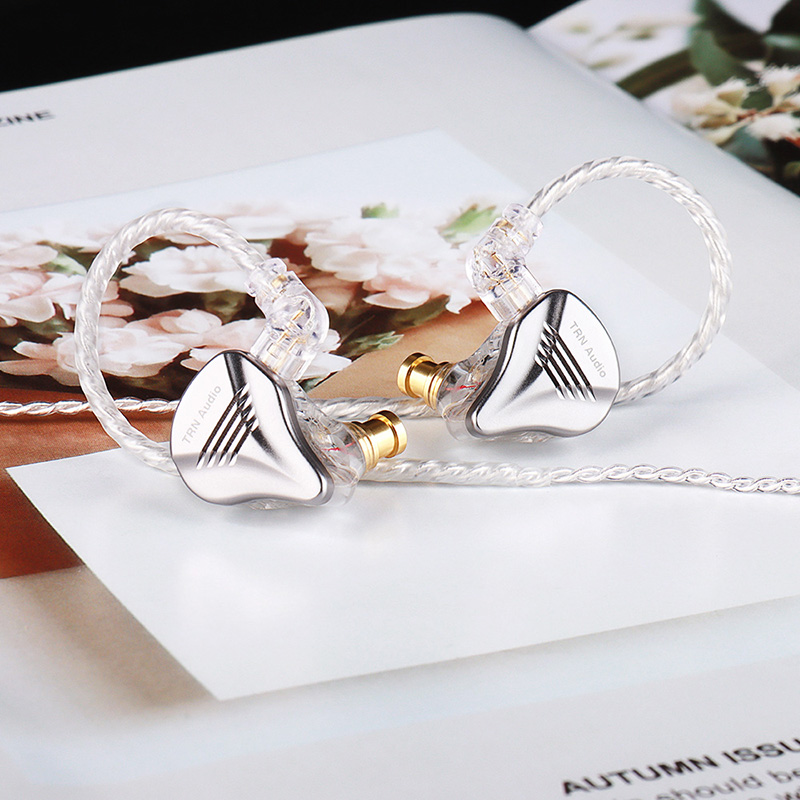 TRN TA2 HiFi Audio Triple Hybrid Driver(1DD+2 Knowles BA) Earphone IEM Metal Shell with Detachable Headset Running Headphone. 