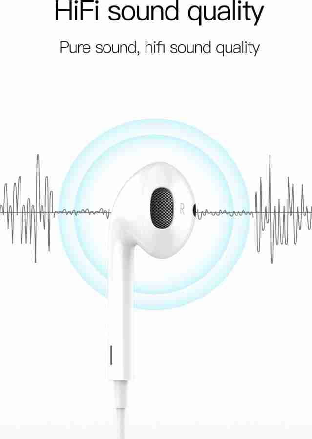 Recrsi Ep117 Type-C Wired In-ear Earphone. 