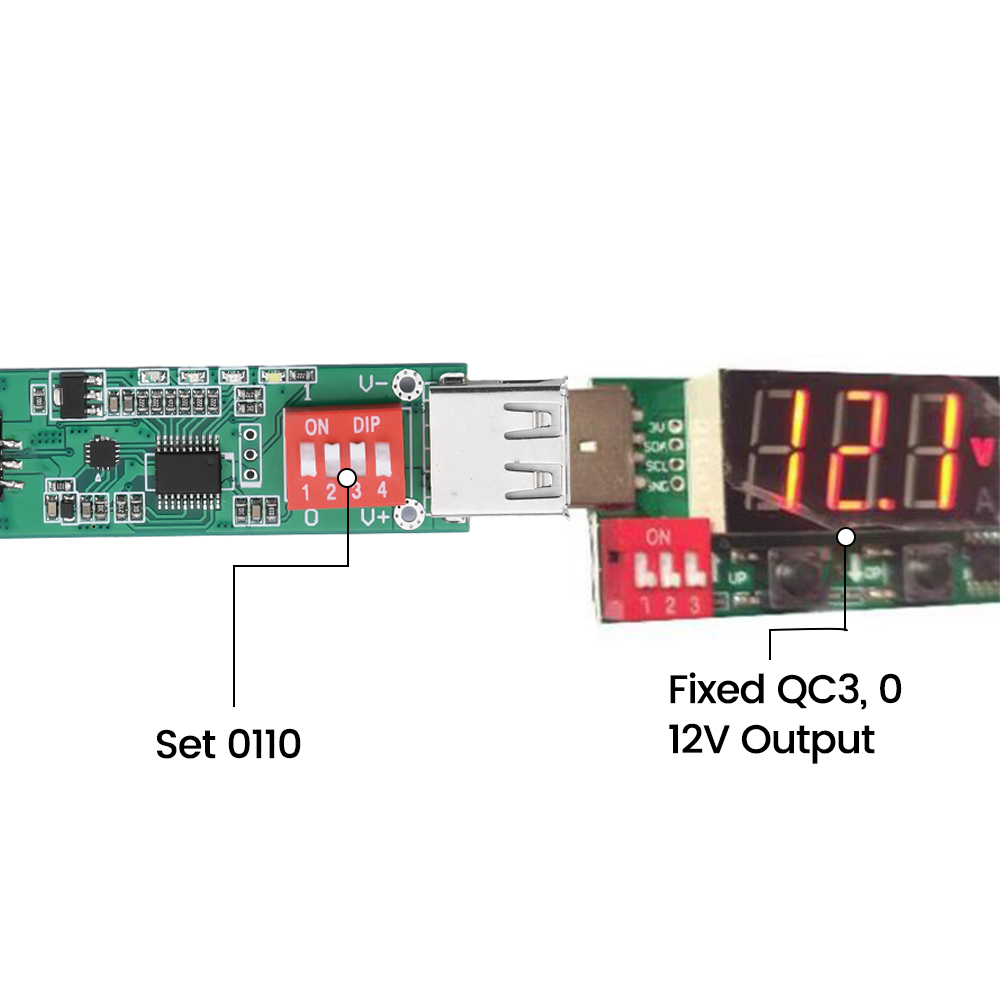 USB Type-C PD Decoy Trigger Board PD2.0 3.0 QC 2.0 3.0 Motherboard Power Supply Voltage Tester DC 5V 9V 12V 15V 20V Fast Charge. 