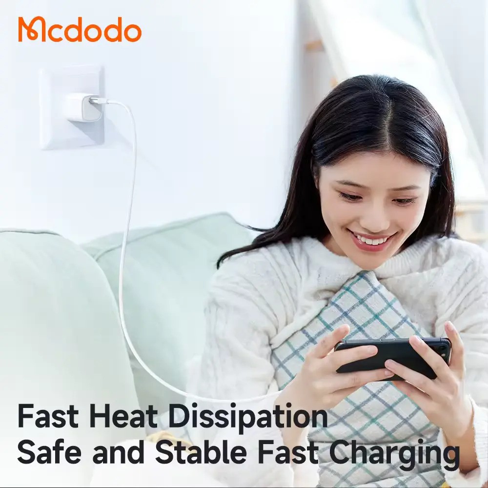 Mcdodo 20W PD Fast Charger Adapter - the ultimate solution for quick and efficient charging.. 