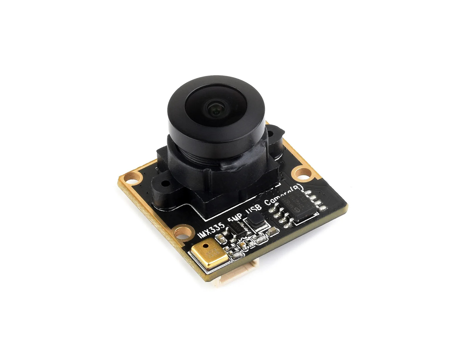 Waveshare IMX335 5MP USB Camera (B), 2K Video Recording, Better Sensitivity In Low-Light Condition, Wide Dynamic Range