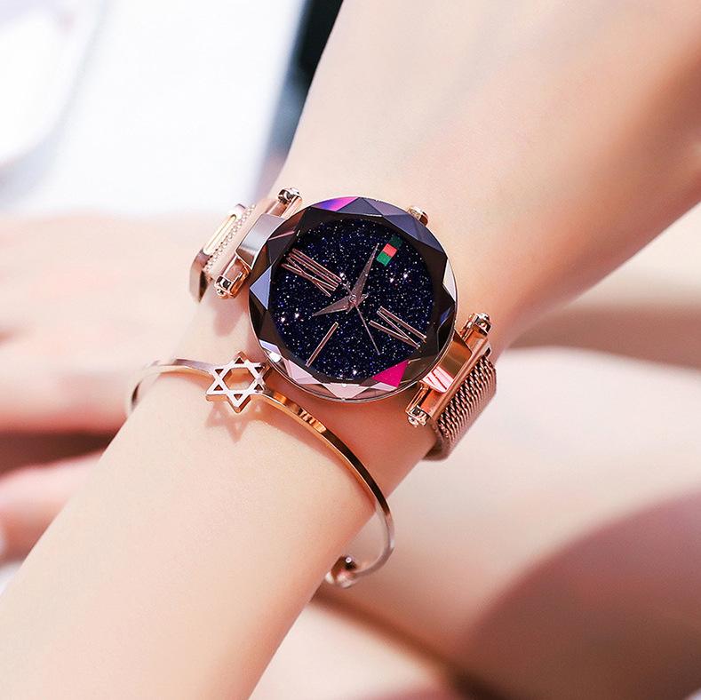 starry sky design watch