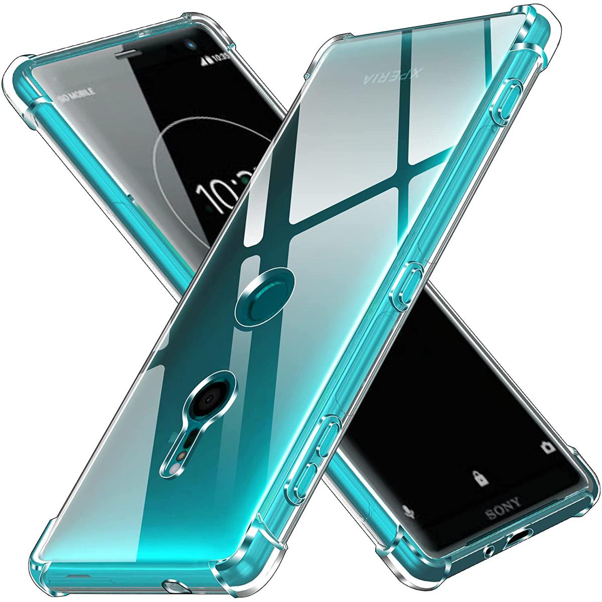 Moex Aero Custodia Trasparente In Silicone Per Sony Xperia Z3 Plus - Ultra Sottile Antigraffio