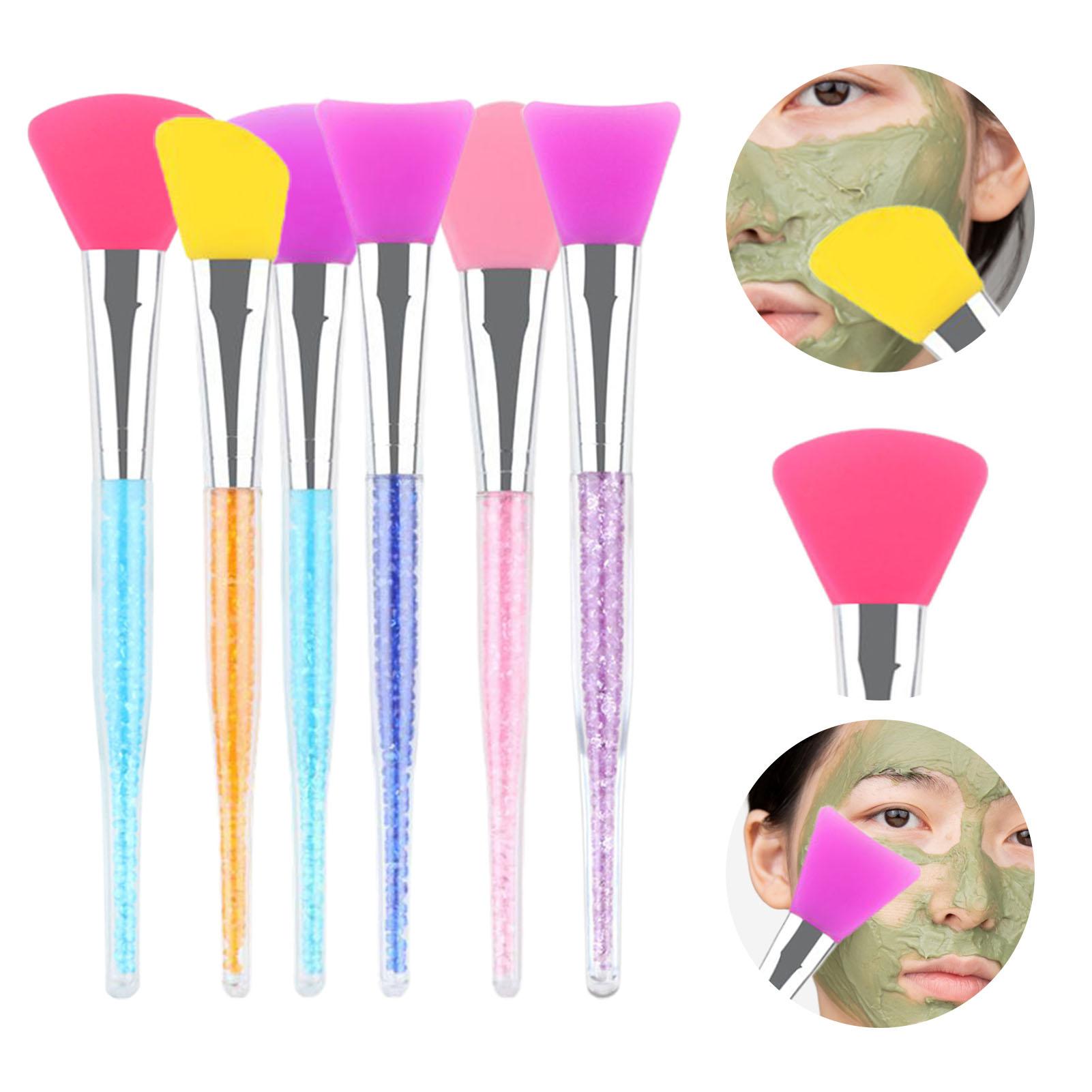 Face Mud Applicator Ergonomic Handle Makeup Mud Cream Applicator Cosmetic Brush