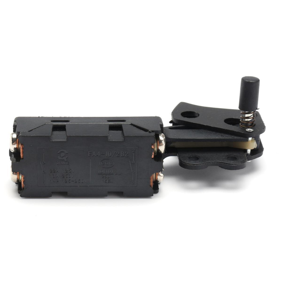 on-Lock Button SPST Trigger Switch for Power Tool Cut off Machine 90x45x2.3mm