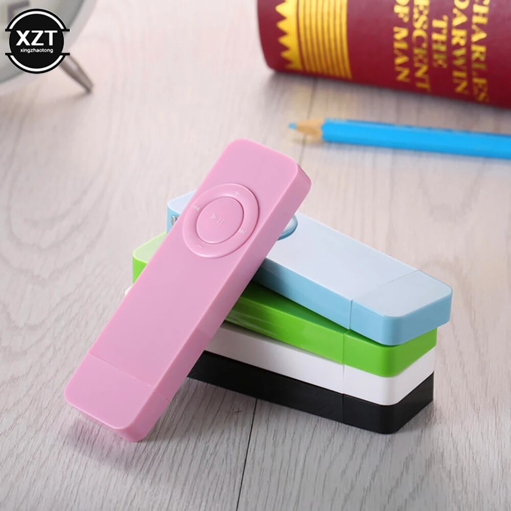 USB In-line Card MP3 Player Portable U Disk Mp3 Player Music Media MP3 Player Support Micro SD/TF Card Long Strip Music Player. 