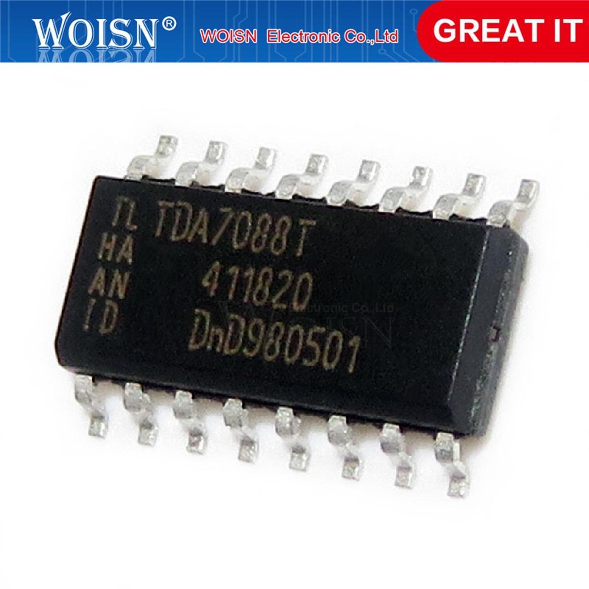 10pcs/lot TDA7088T TDA7088 SOP-16 In Stock