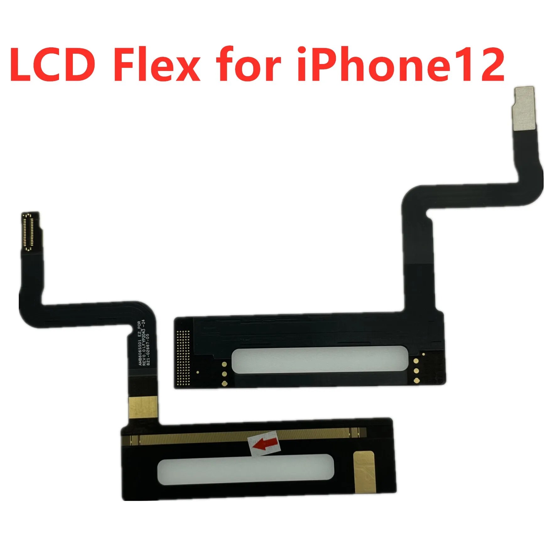5PCS/LOT LCD Display Screen Flex Cable with IC For iPhone 14 12promax 13 MINI pro max Touch LCD Display Flex Ribbon Repair Parts. 