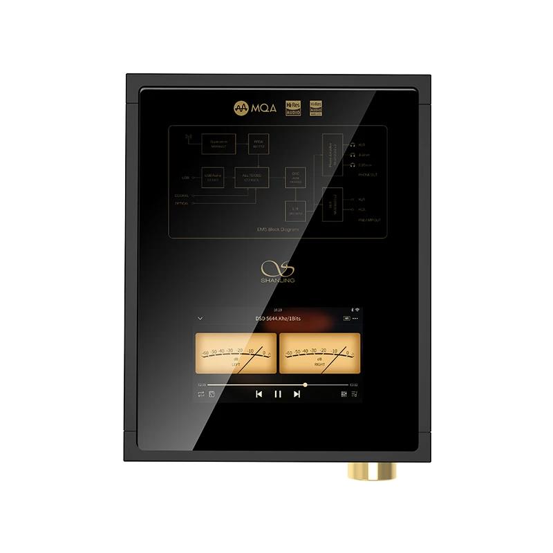 Shanling EM5 AK4493EQ chip Bluetooth Desktop Android Player Streaming DAC/AMP Audio Decoder Headphone Amplifier MQA PCM. 