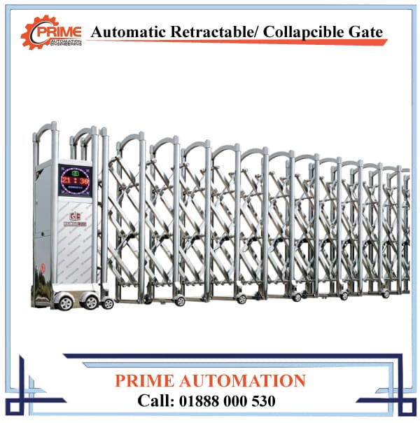 Automatic Collapsible  Retractable Gate Imported  Automatic Gate. 