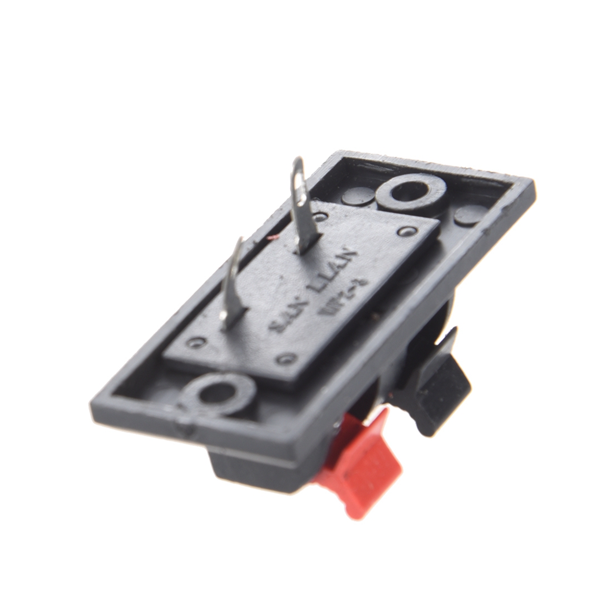 10Pcs Push in Type Right Angel Speaker Terminal Connector & 1 Pcs Motor Bracket Motor Base Mounting Base Machine Seat. 