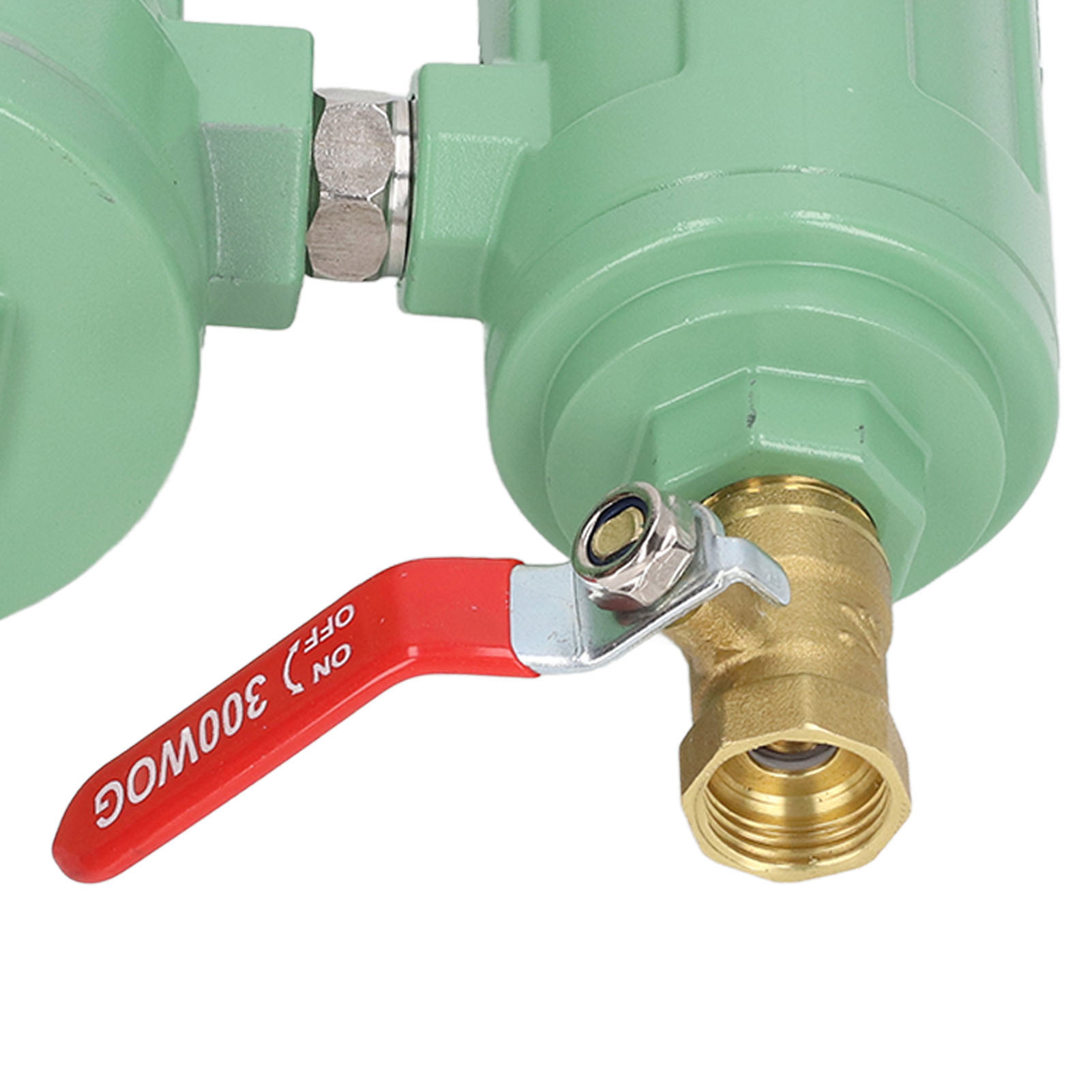 Air Compressor Tank End Drain Valve Inlet G1/2in Convenient Outlet G1/4in Eco Friendly Automatic Water Trap Separator with Mounting Tube for Factory