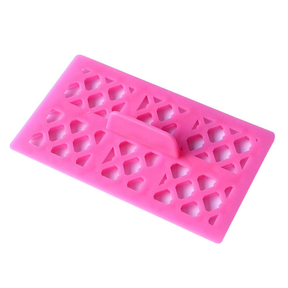 DIY Square Grid Chocolate Fondant Cake Cutter Baking Emboss Decorating Mold Tool. 