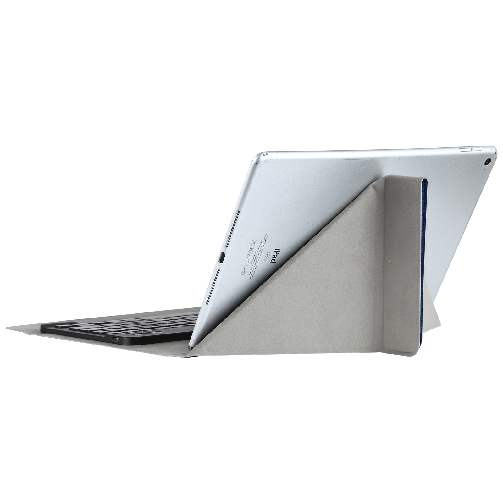 (Ready now)Universal Magnetic Detachable Ultra-thin Bluetooth Keyboard Case with Holder for iPad 9-10 inch. 