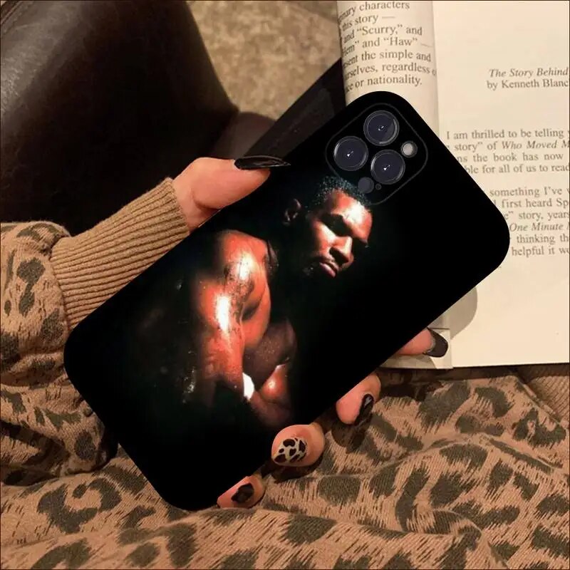 Mike Tyson Boxer Phone Case For iPhone 8 7 6 6S Plus X SE 2020 XR XS 14 11 12 13 Mini Pro Max Mobile Case. 