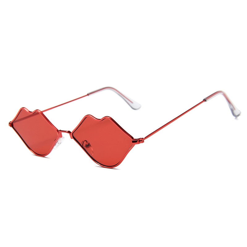 【3C VictoryEagle】OEC Fashion Heart Women Design Metal Frame Female Shopping Love Heart Sunglass oculos O190