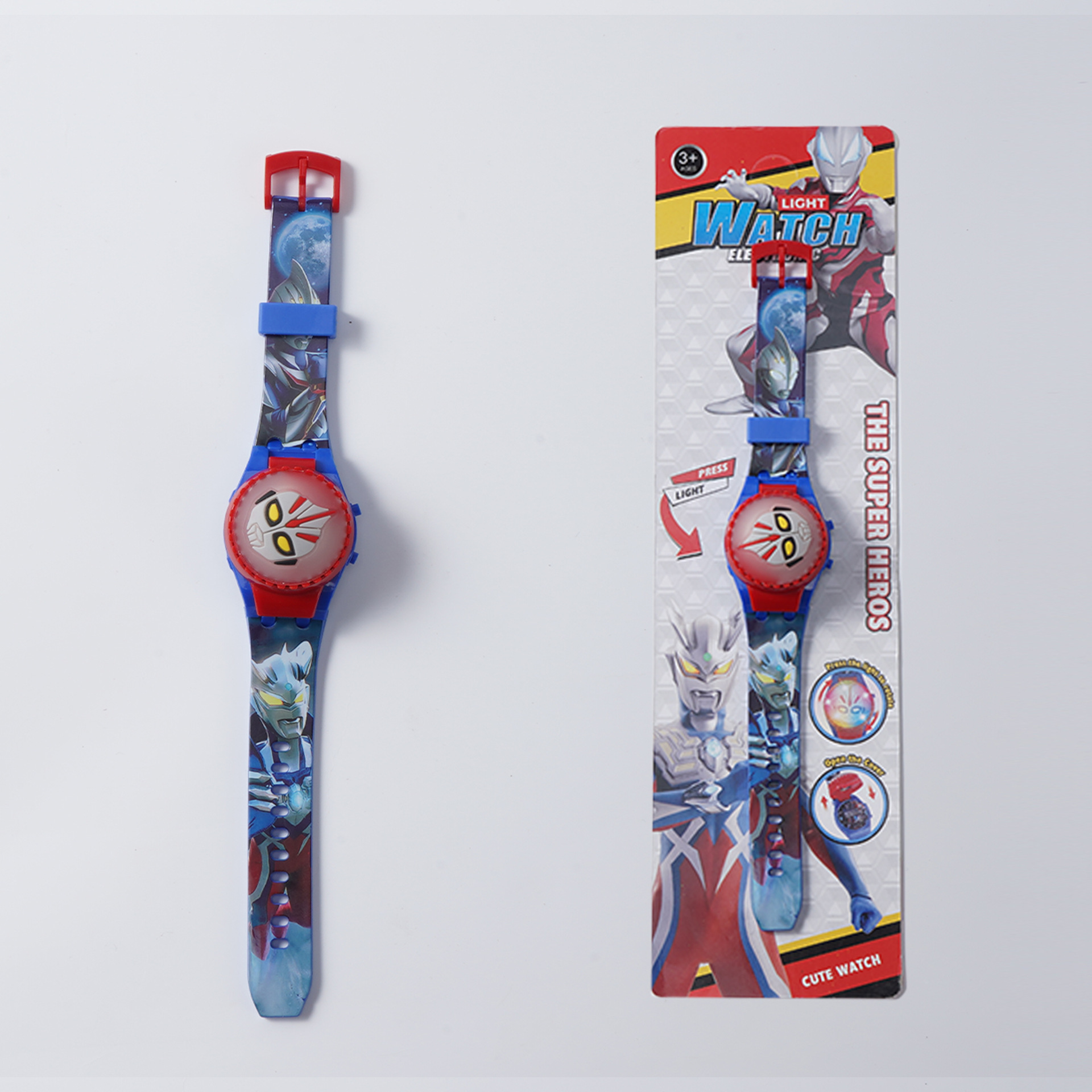 New Kids Glitter Gyro Watch Glitter Creative Spinner Top Watch Kindergarten Small Gift Toys Wholesale