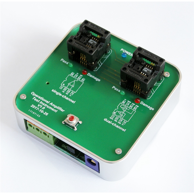 Tester Measuring Instrument Detector Operational Amplifier Batch Testing Green Tool OP AMP Tester Accessories. 