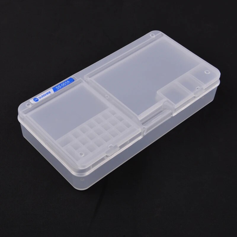 SUNSHINE SS-001A Multi-Functional Mobile Phone Repair Storage Box for IC Parts Smartphone Opening Tools Collector. 