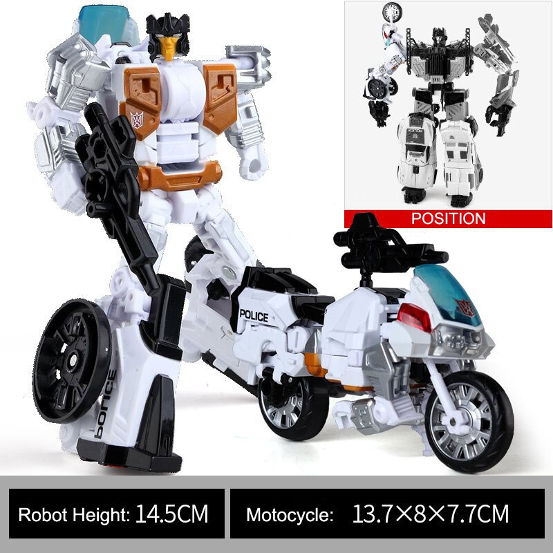 IN Stock HZX Transformation Robot Toys 5IN1 Sets Defensor War Team KO Collection TF Action Figure. 