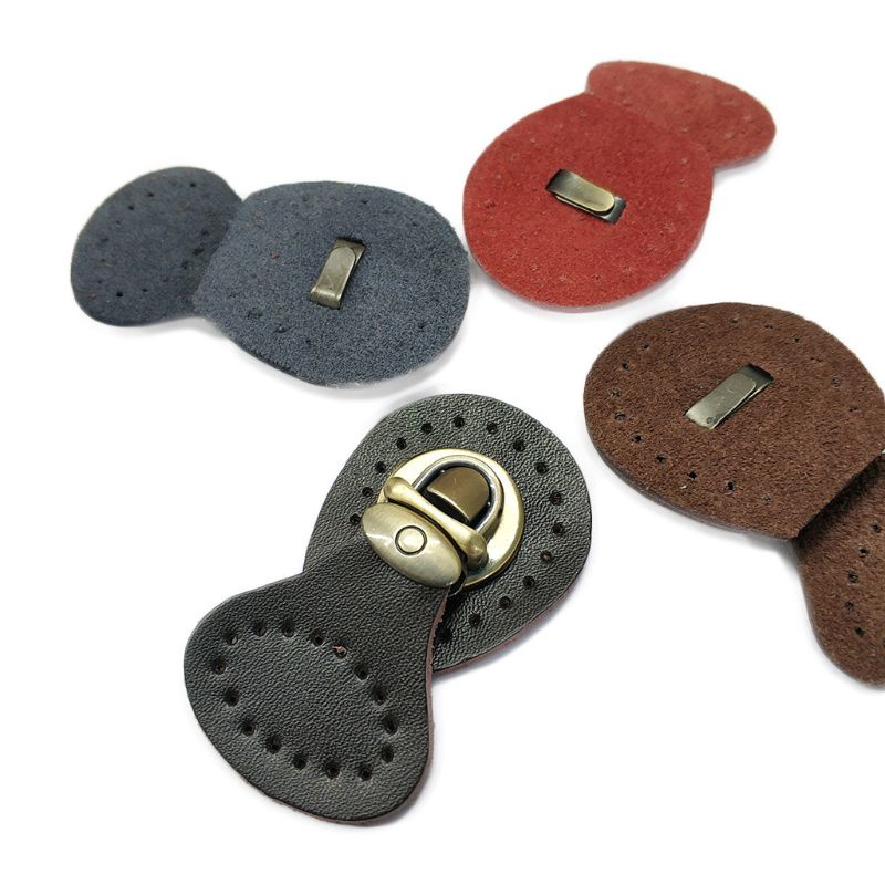 seng Artificial Leather Magnetic Button Lock Bag Snap Closure Buckle Clasp Fastener Replacement DIY Handbag Purse Sewing. 