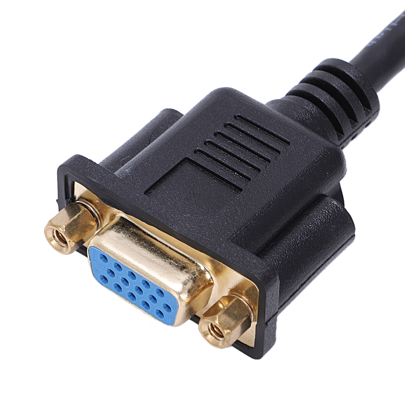 Mini HDMI to VGA M/F Connector Cable Adapter Converter 0.3M 1FT. 