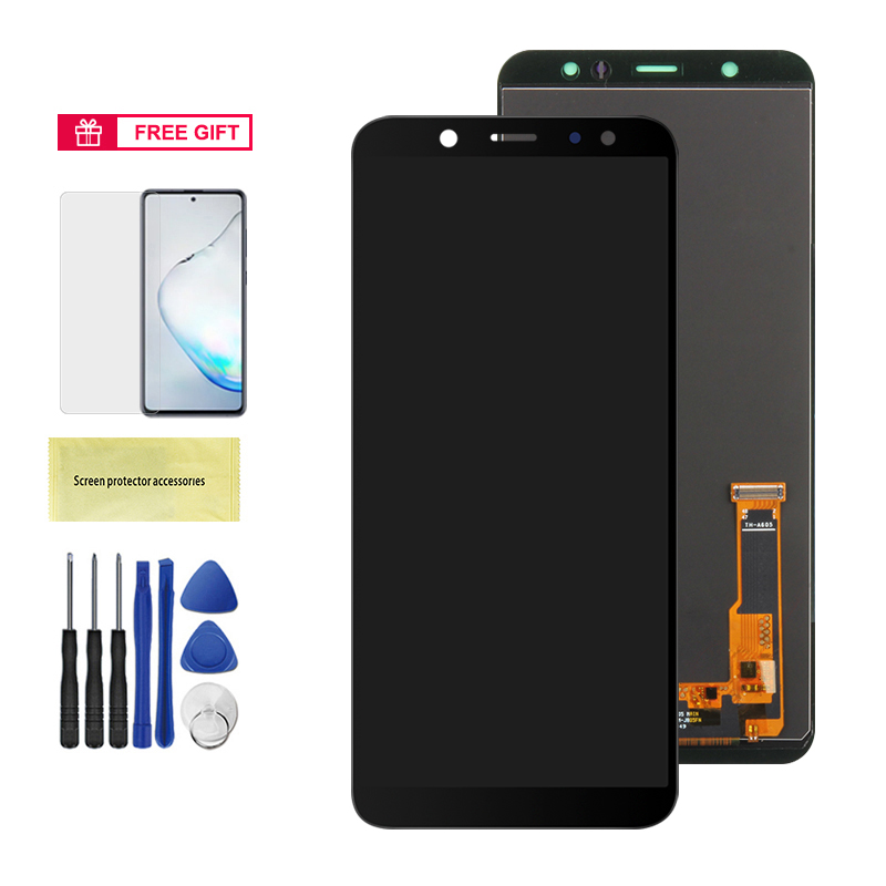 A6 Plus Display Screen For Samsung Galaxy A6 Plus 2018 LCD Display Touch Screen Digitizer Parts For Samsung A605 A605F A605FN. 