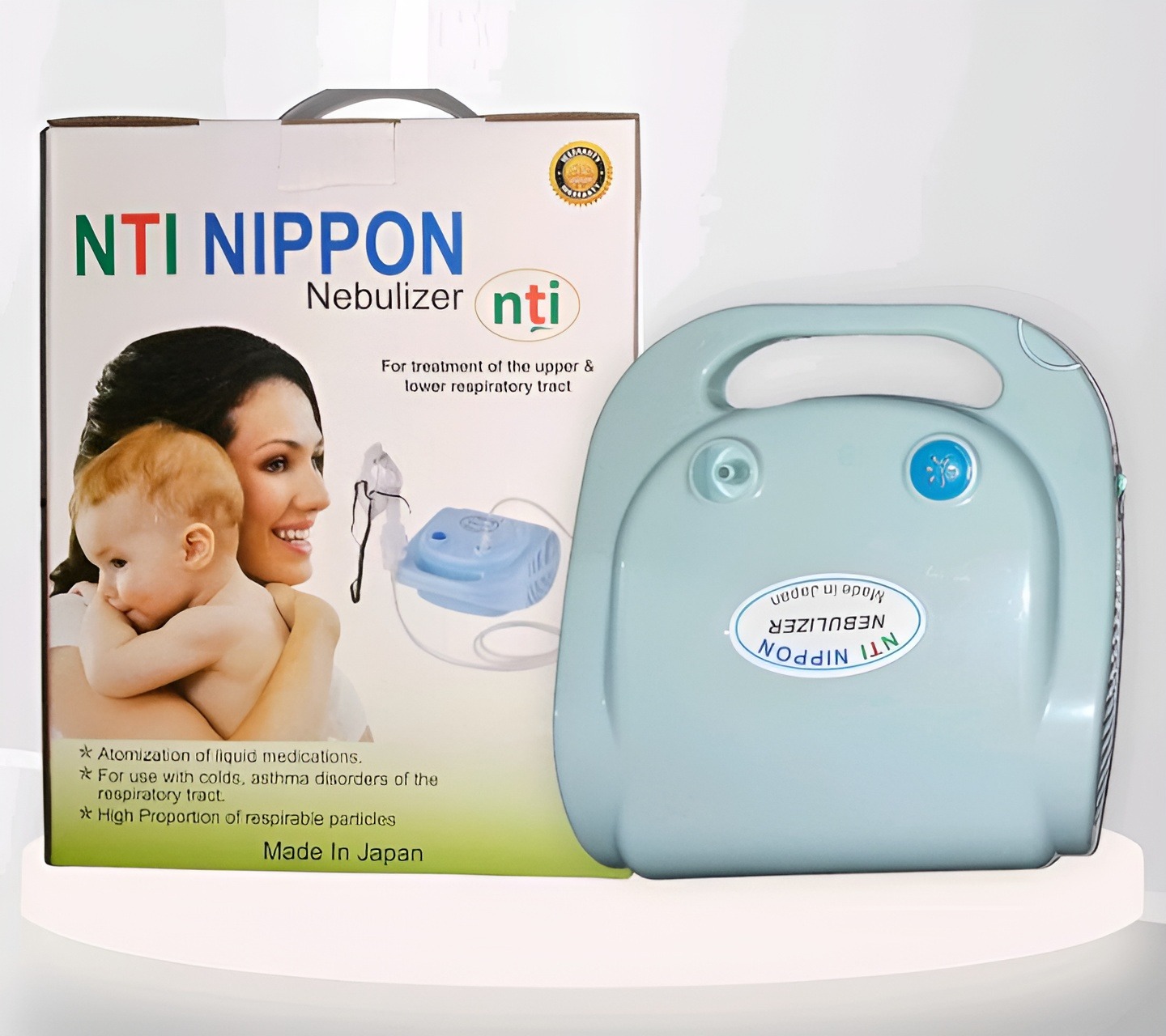 NTI NIPPON Nebulizer Useful For All Ages  [Made In Japan]. 