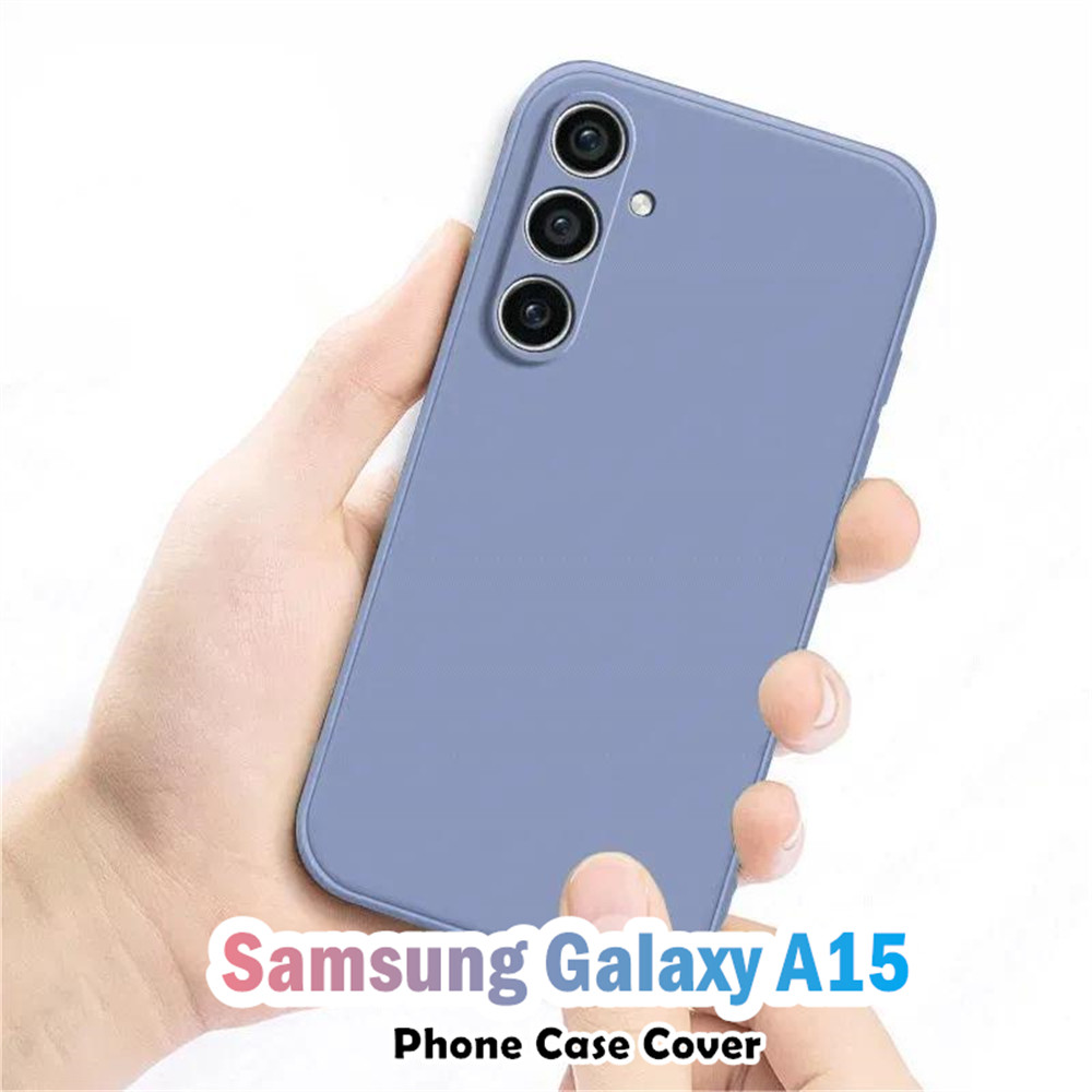 Original For Samsung Galaxy A15 Silicone Full Cover Case Easy to disassemble Phone Case Cover. 