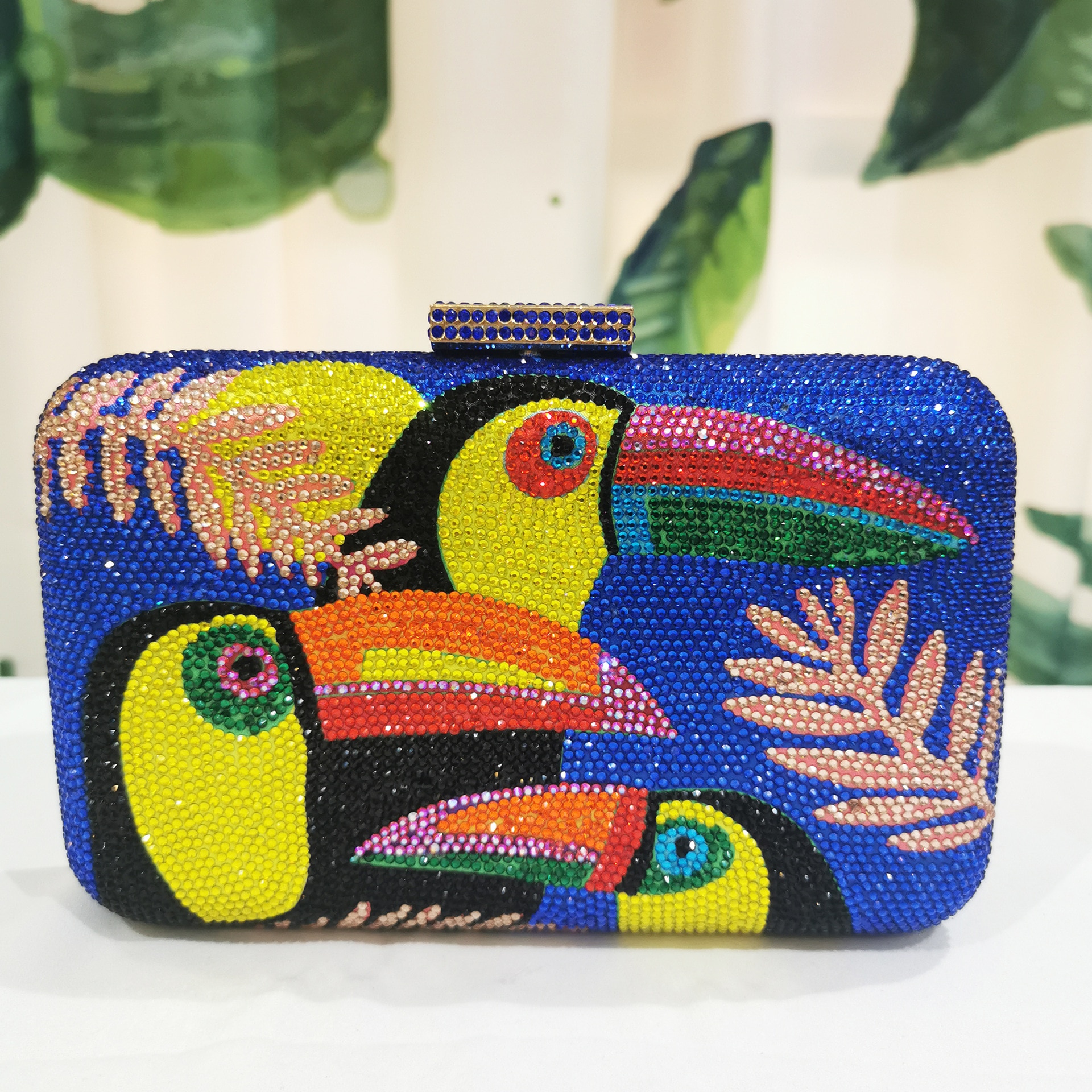 o ird Women Crtal Eening ags hinestones ox inaudiere Clutch arty Cotail andbag urse