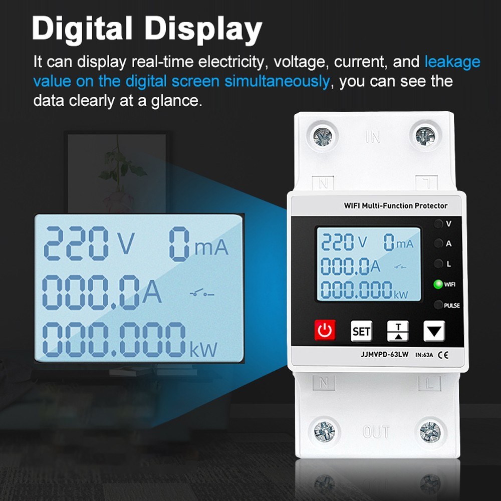Tuya WiFi Intelligent Circuit Breaker APP Controllable - 01. 