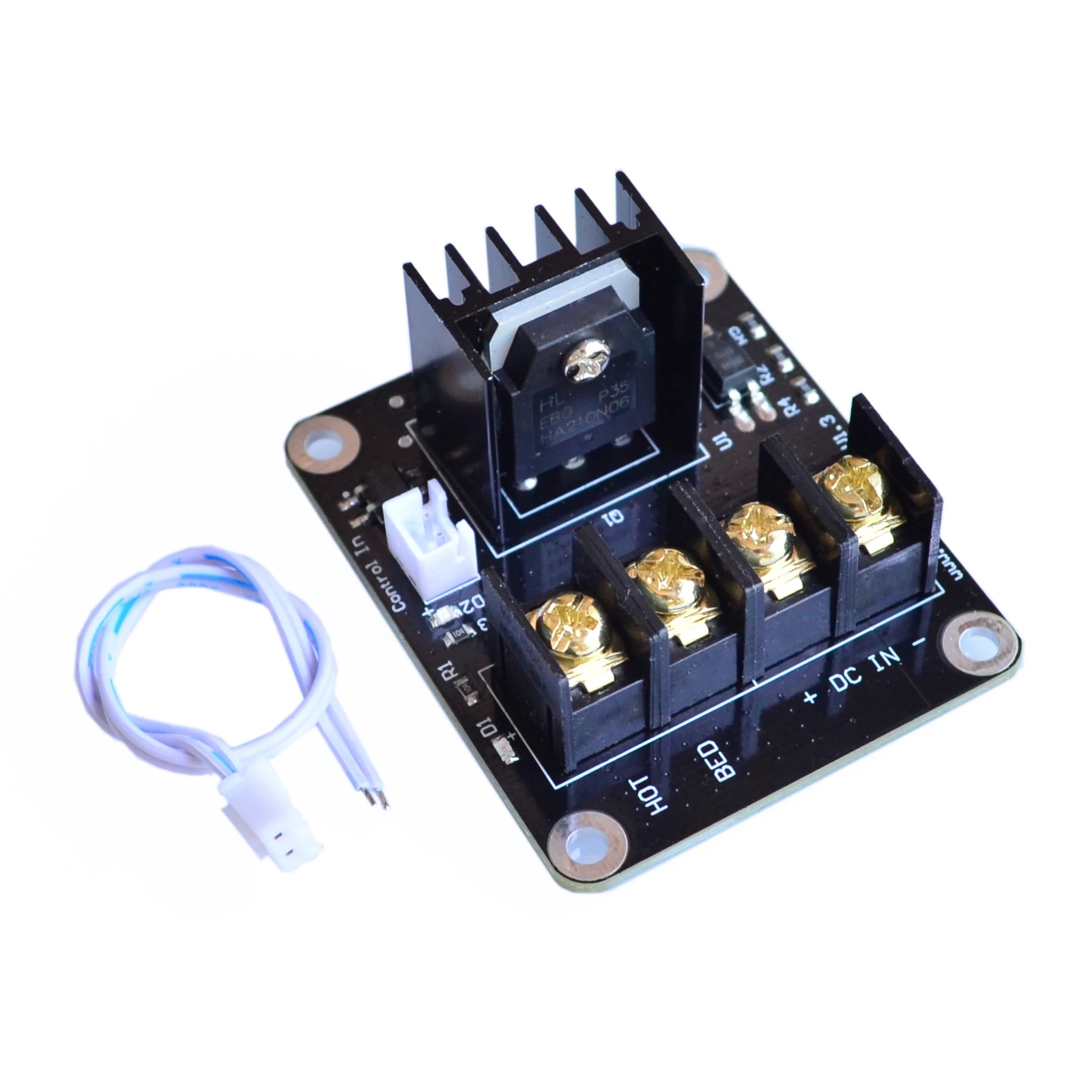 【3C VictoryEagle】3D Printer Heated Power /Hotbed MOSFET Expansion Module 2pin Lead With Cable for A8 A6 A2 Ramps