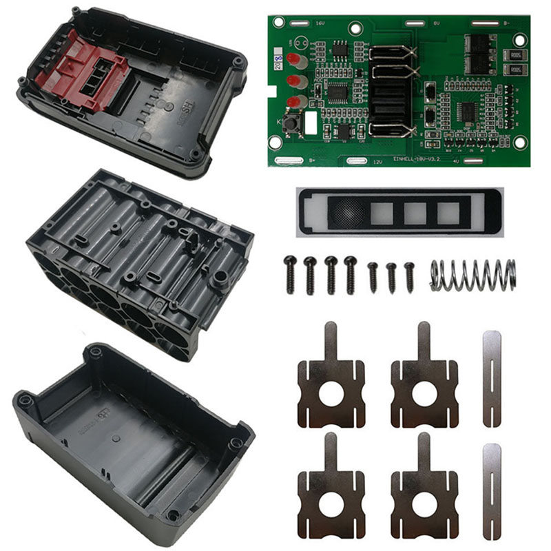 Suitable for -CHANGE 18V 20V Lithium Battery Plastic Charging Protection Board PCB Box