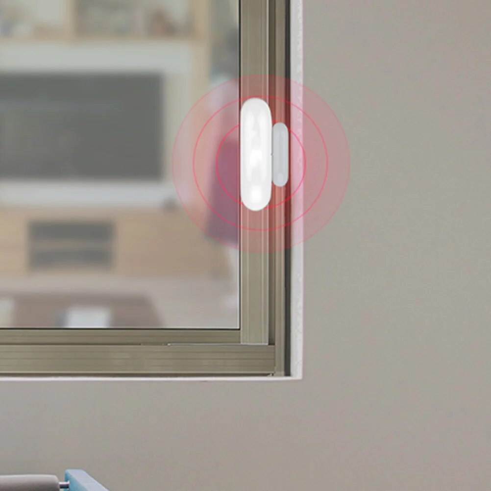 Door Window Sensor Entry Warning App Alert Open Reminder Wireless The Home Security Accessory Abs Smart Child. 