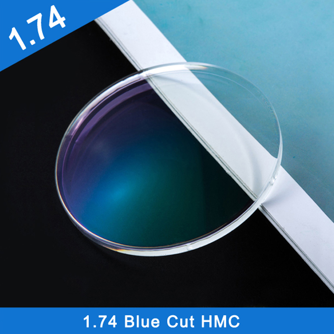 1.74 Blue Cut UV420 Hmc Optical Lens: Buy Online at Best Prices in ...