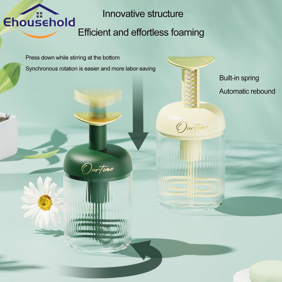 Foam Maker for Effective Cleaning Efficient Foam Maker for Home Bathroom Travel Easy-to-use Foaming Machine for Rich Lather Effective Cleansing Lotion Frother with Water Lather Capability